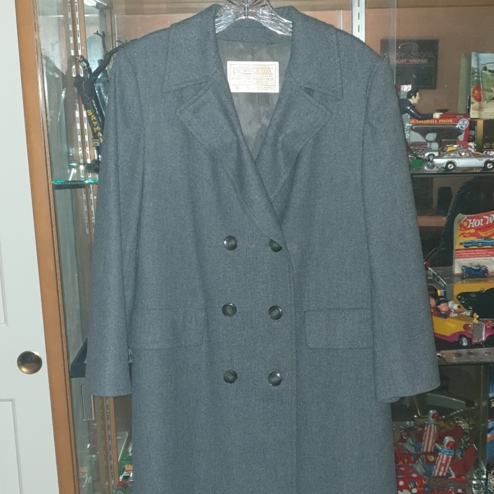 COPY - Women's Pendletlon Double breasted wool Coat